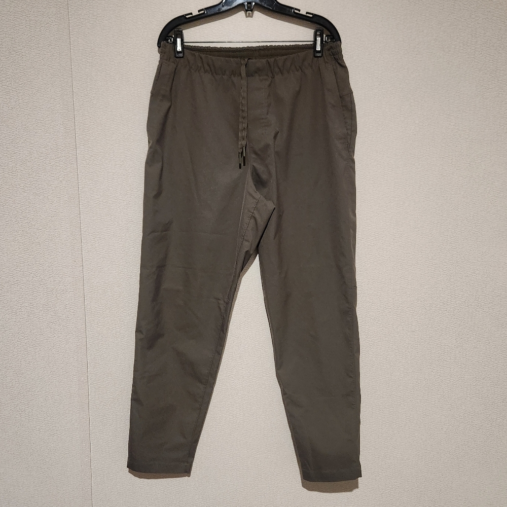 Lululemon New Venture Trouser Twill Fabric Olive Mens Large